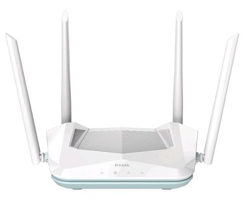 D-Link R15 - Router wireless - switch a 3 porte - GigE - 802.11a/b/g/n/ac/ax - Dual Band