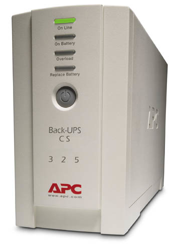 APC Back-UPS CS 325 - UPS - 230 V c.a. V - 210 Watt - 350 VA - connettori di uscita 4 - beige
