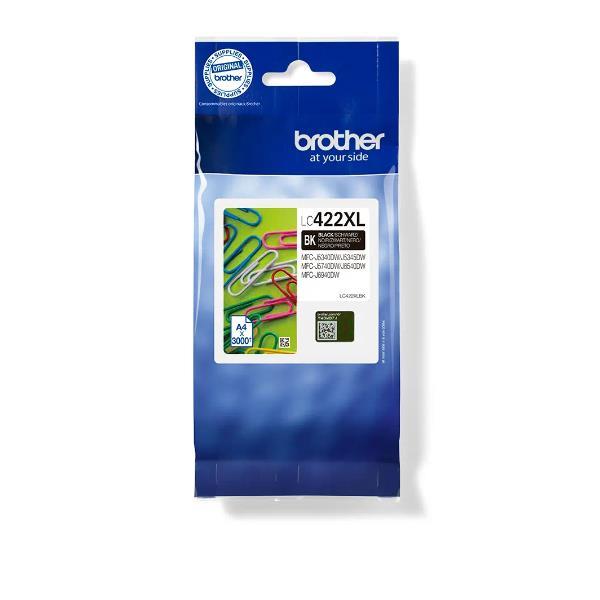 Brother - Cartuccia - Nero - LC422XLBK - 3.000 pag