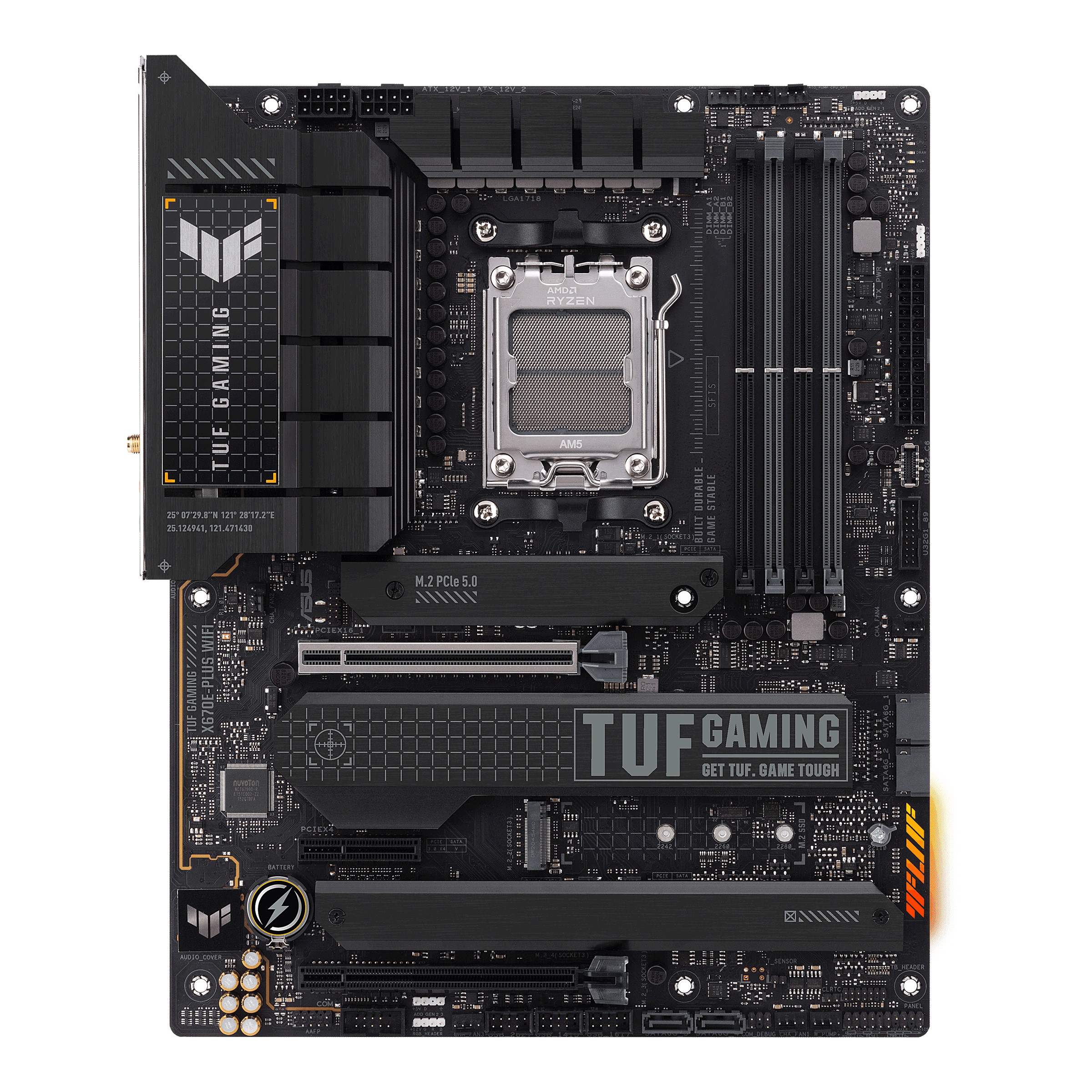 ASUS ROG Strix X670E-F Gaming WiFi - Scheda madre - ATX - Socket AM5 - AMD X670 Chipset - USB 3.2 Gen 1, USB 3.2 Gen 2, USB-C 3.2 Gen2, USB-C 3.2 Gen 2x2 - 2.5 Gigabit LAN, Wi-Fi 6, Bluetooth - scheda grafica (richiesta CPU) - HD Audio (8 canali)
