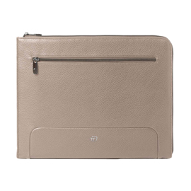 Office bag Gate Trended - 20 x 26 x 2 cm - ecopelle - ghiaccio - In Tempo