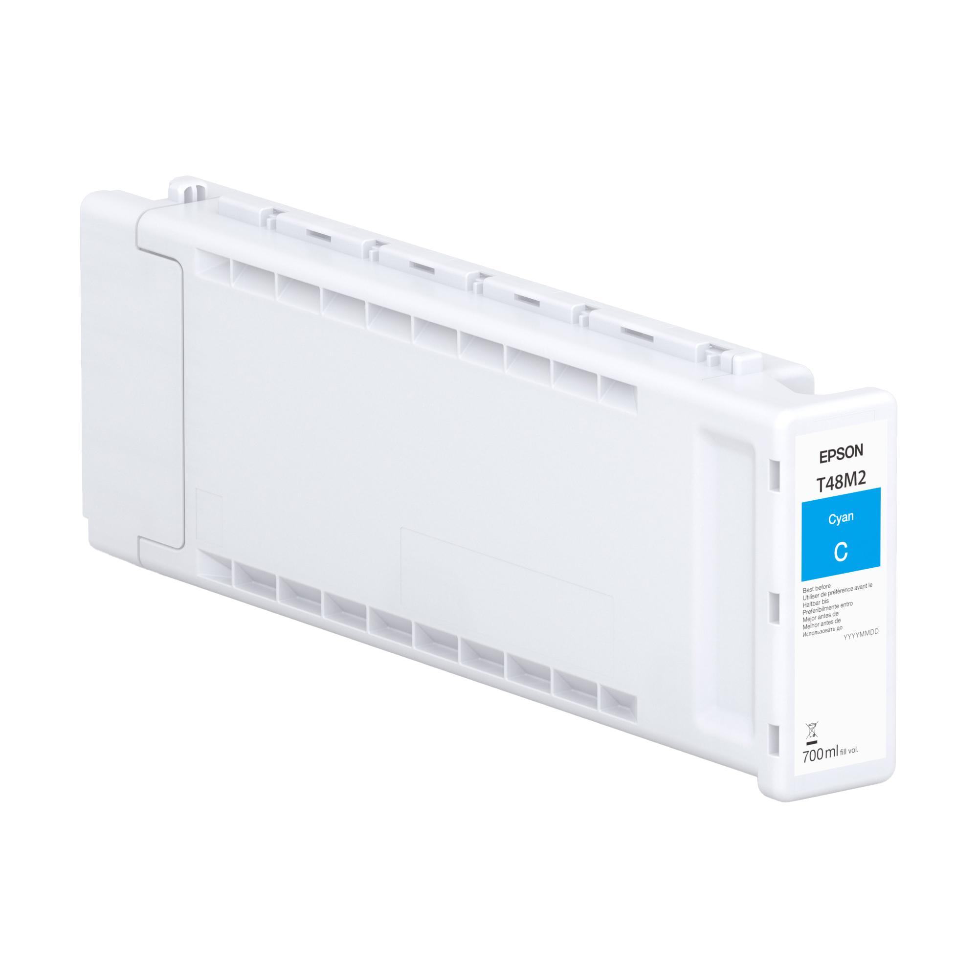 Epson T48M2 - 700 ml - ciano - originale - cartuccia d'inchiostro - per SureColor SC-P8500D