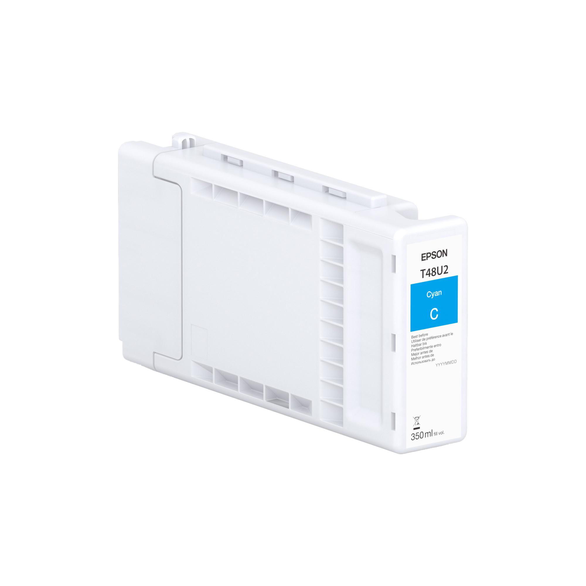 Epson T48U2 - 350 ml - ciano - originale - cartuccia d'inchiostro - per SureColor SC-P8500D
