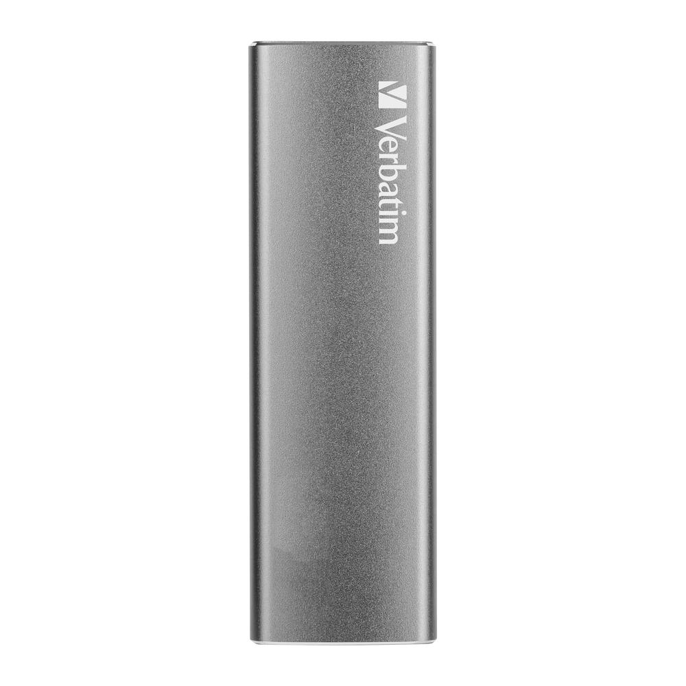 Verbatim Vx500 - SSD - 240 GB - esterno (portatile) - USB 3.1 Gen 2 (USB-C connettore) - grigio spazio