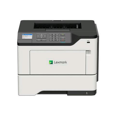 Lexmark MS621dn - Stampante - B/N - Duplex - laser - A4/Legal - 1200 x 1200 dpi - fino a 47 ppm - capacità 650 fogli - USB 2.0, Gigabit LAN, host USB 2.0
