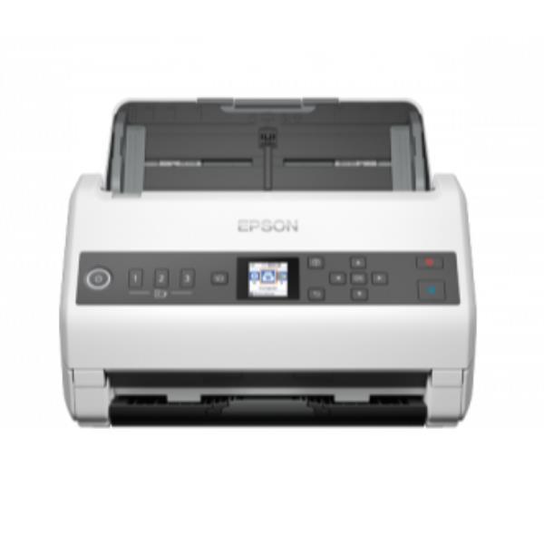 Epson WorkForce DS-730N - Scanner documenti - Sensore di immagine a contatto (CIS) - Duplex - A4/Legal - 600 dpi x 600 dpi - fino a 40 ppm (mono) / fino a 40 ppm (colore) - ADF (Alimentatore automatico documenti) (100 fogli) - fino a 4500 scansioni al gio