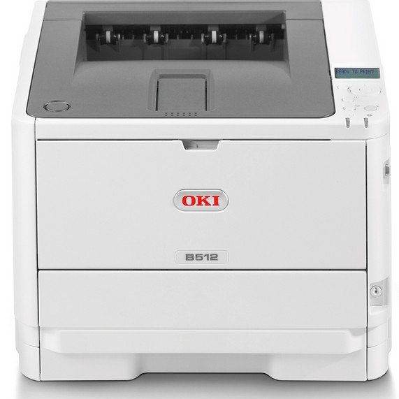 OKI B512DN STAMPANTE LASER B/N FORMATO MAX A4 45 PPM 1.200 DPI COLORE GRIGIO