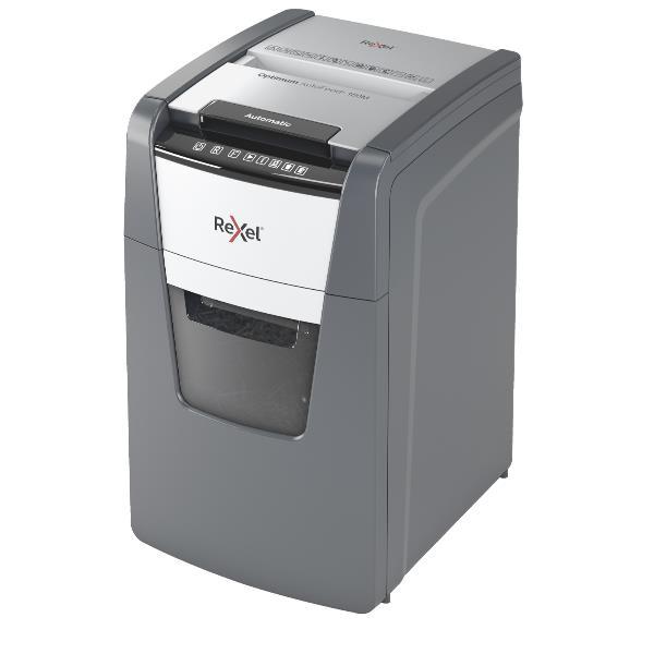REXEL OPTIMUM AUTOFEED+ 150M DISTRUGGIDOCUMENTI A FRAMMENTO CESTINO 44 LT CAPACITA' 150 FOGLI