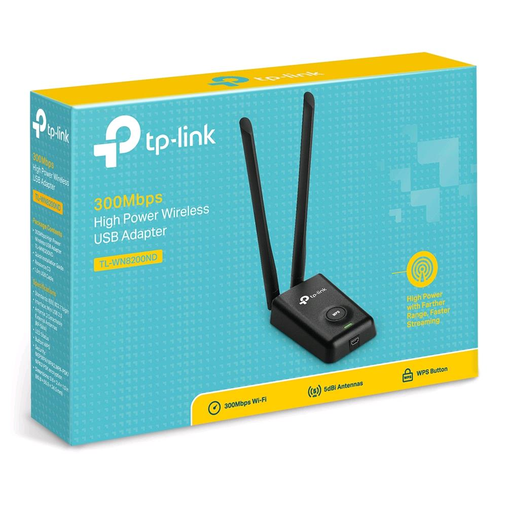 TP-Link TL-WN8200ND - Adattatore di rete - USB - 802.11b/g/n