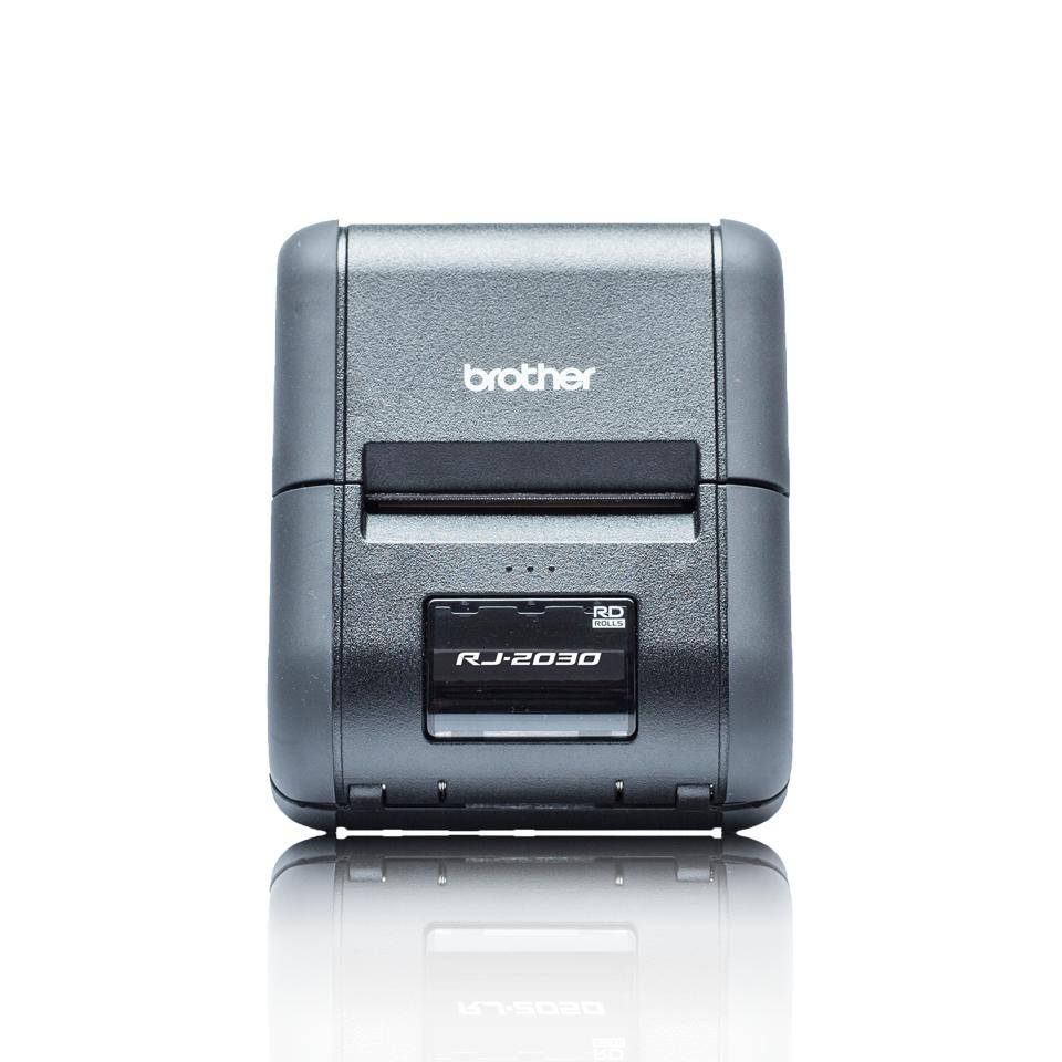 Brother RuggedJet RJ-2030 - Stampante per scontrini - termico diretto - Rotolo (5,8 cm) - 203 dpi - fino a 152 mm/sec - USB 2.0, Bluetooth 2.1 EDR