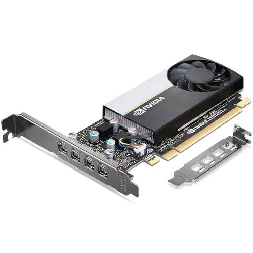 NVIDIA T1000 - Scheda grafica - T1000 - 8 GB GDDR6 - PCIe 3.0 x16 - 4 x Mini DisplayPort - confezione brown box - per ThinkStation P3; P3 Ultra; P340; P350; P358; P520; P620; P720; P920