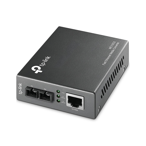 TP-LINK MC110CS MEDIA CONVERTER FAST ETHERNET MONOMODALE SC 100 BASE-FX