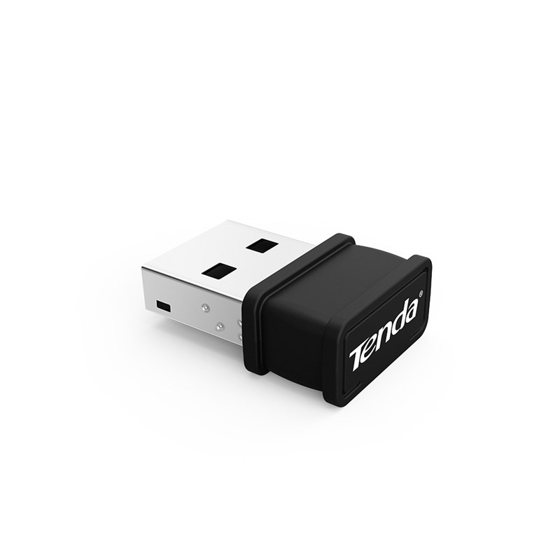 TENDA ADATTATORE USB WIRELESS 150Mb 802.11N/G/B, NANO SIZE, VERSIONE AUTO INSTALLANTE
