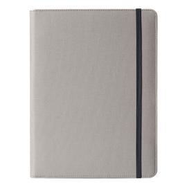 Portablocco Meet - con elastico - 31 x 25 x 1,4 cm - grigio - In Tempo