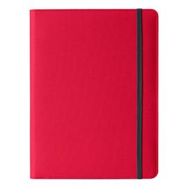 Portablocco Meet - con elastico - 31 x 25 x 1,4 cm - rosso - In Tempo