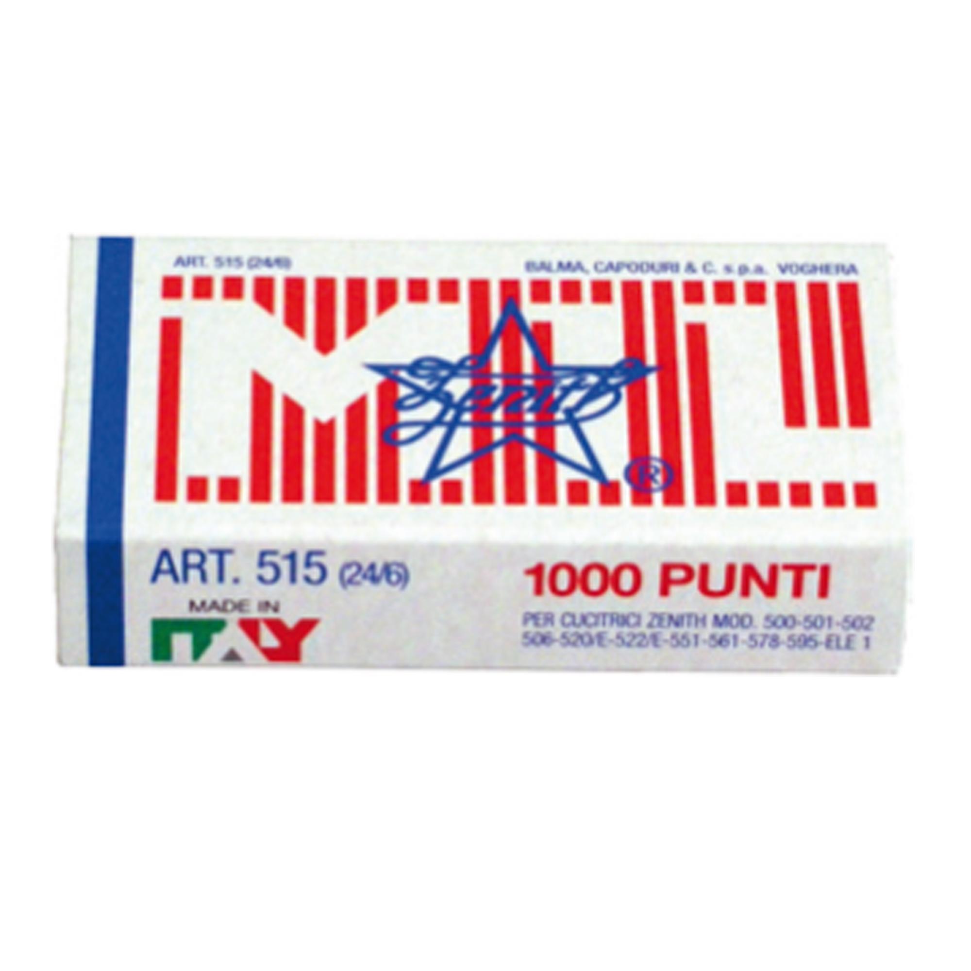 CF10x1000Punti 515 24/6 ACCIAIO