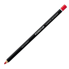 Matita Lumocolor Glasochrom - permanente  - rosso - Staedtler
