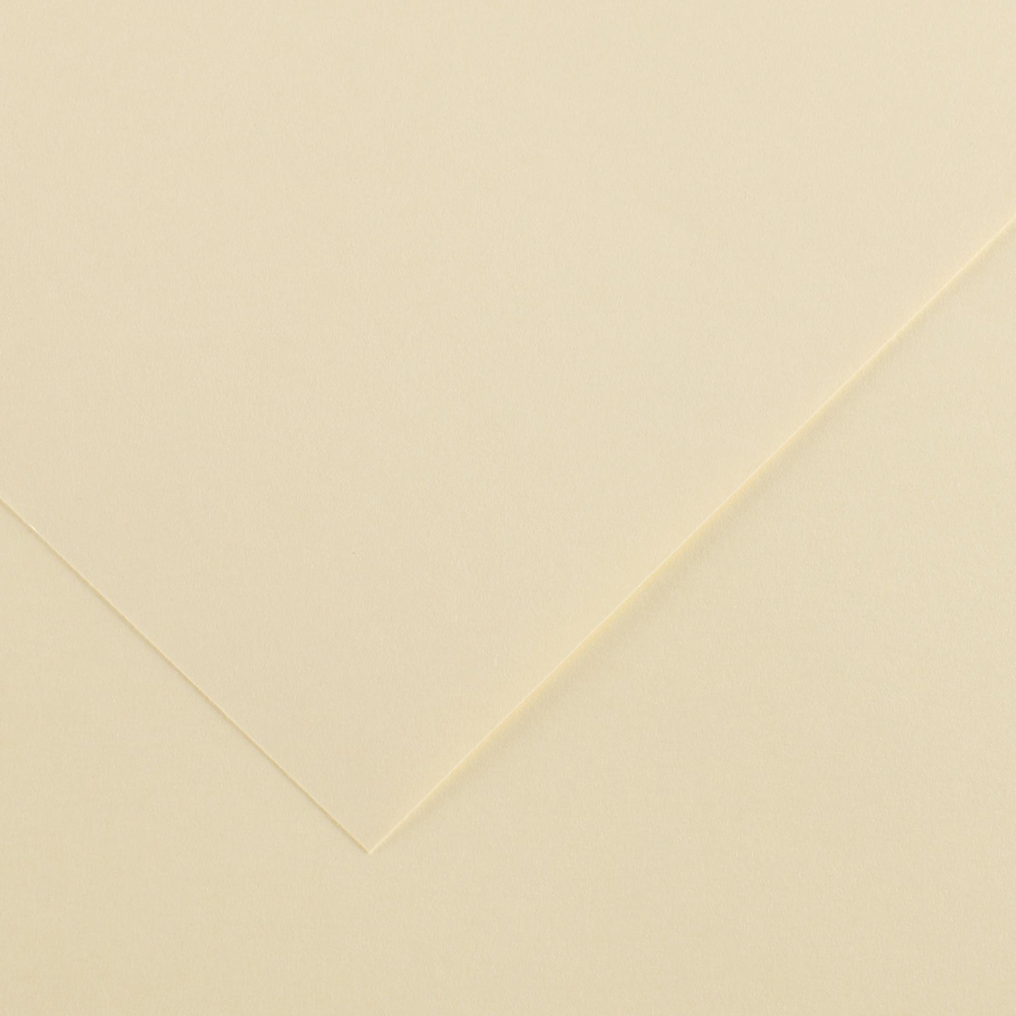 Foglio Colorline - 70x100 cm - 220 gr - crema - Canson
