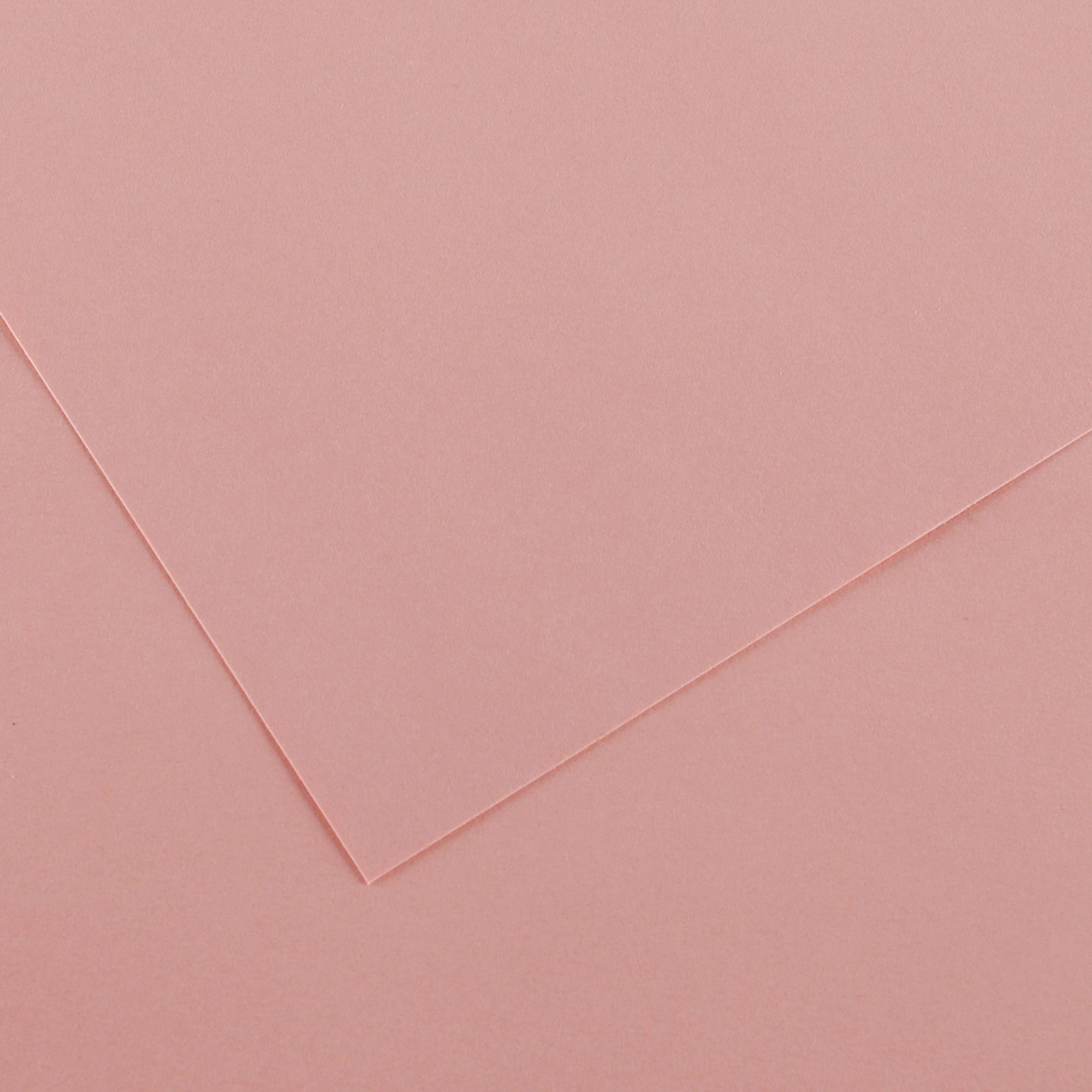 Foglio Colorline - 70x100 cm - 220 gr - rosa confetto - Canson