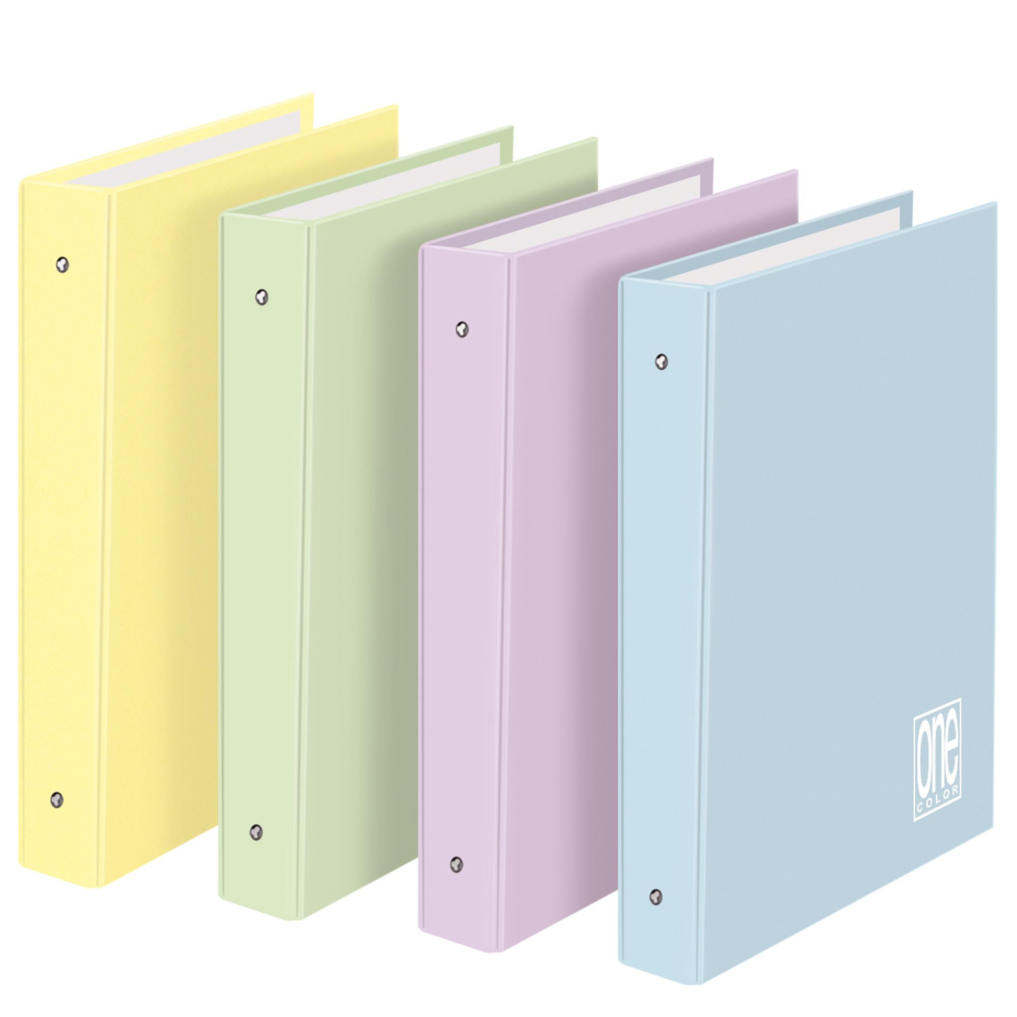 Blasetti One Color Pastello - Quaderno ad anelli - per A4 - disponibile in colori assortiti