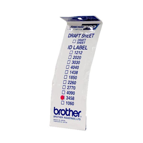 Brother ID3458 - 34 x 58 mm 12 etichette etichette per timbri - per StampCreator PRO SC-2000, PRO SC-2000USB